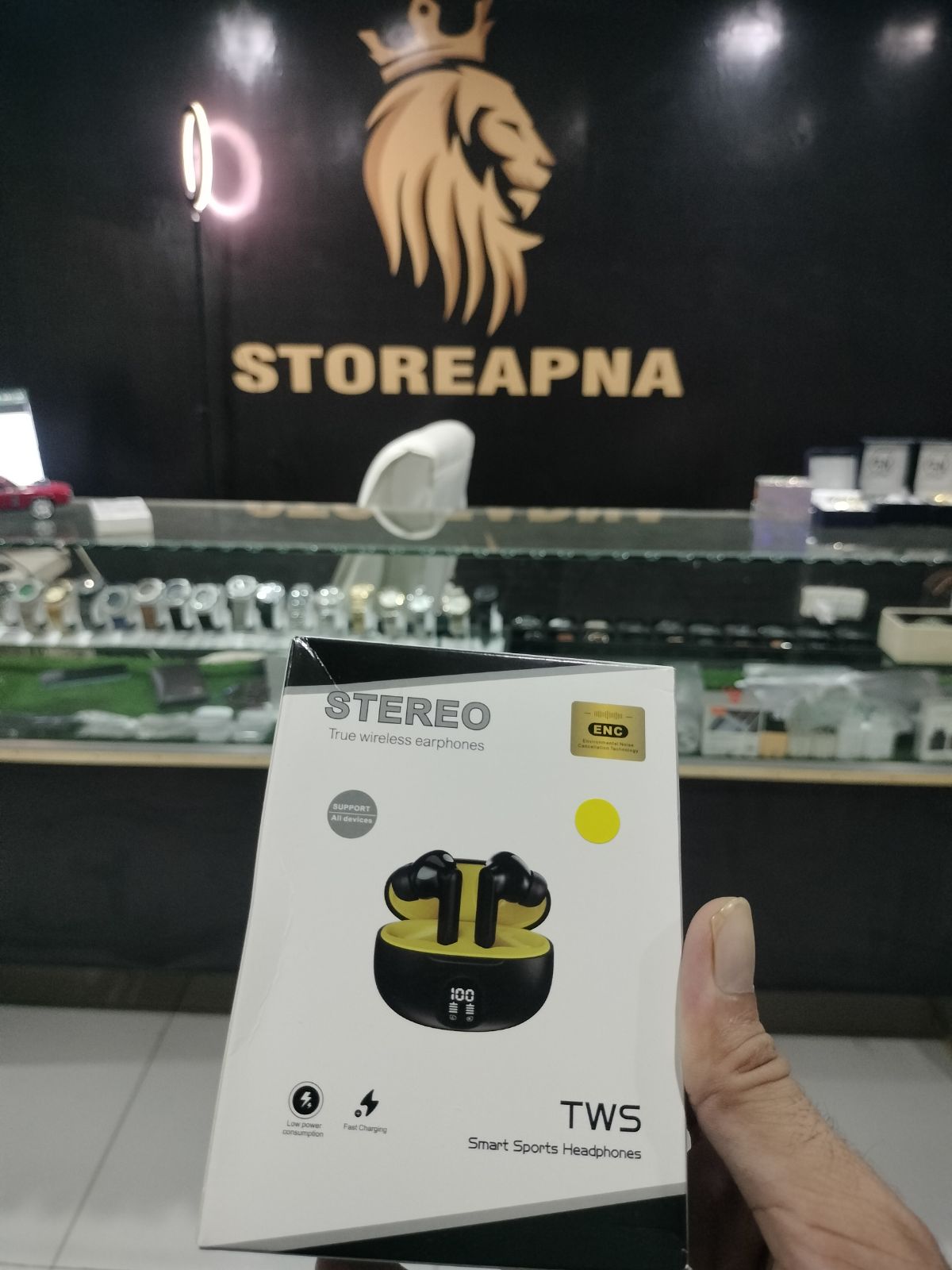 Stereo TWS ENC Earbuds – Wireless Noise Reduction Sound
