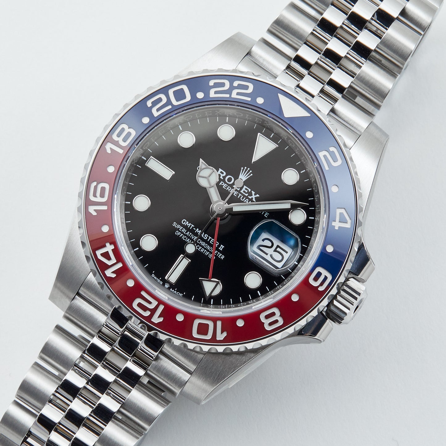 GMT-Master II Steel Jubilee Black Dial “Pepsi” 40mm – Replica Luxury Watch | storeapna
