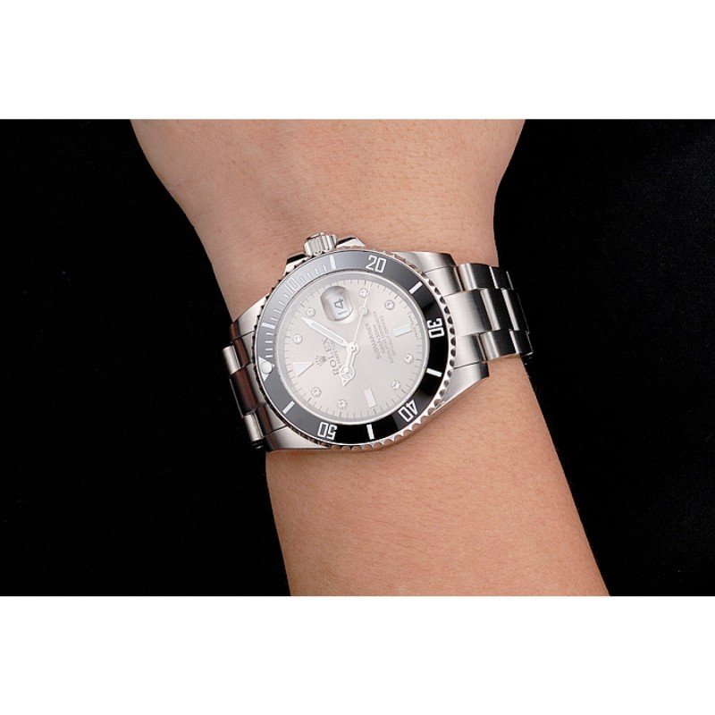 Submariner Style Replica Watch – Silver Dial, Black Ceramic Bezel, Men’s Luxury Watch | storeapna