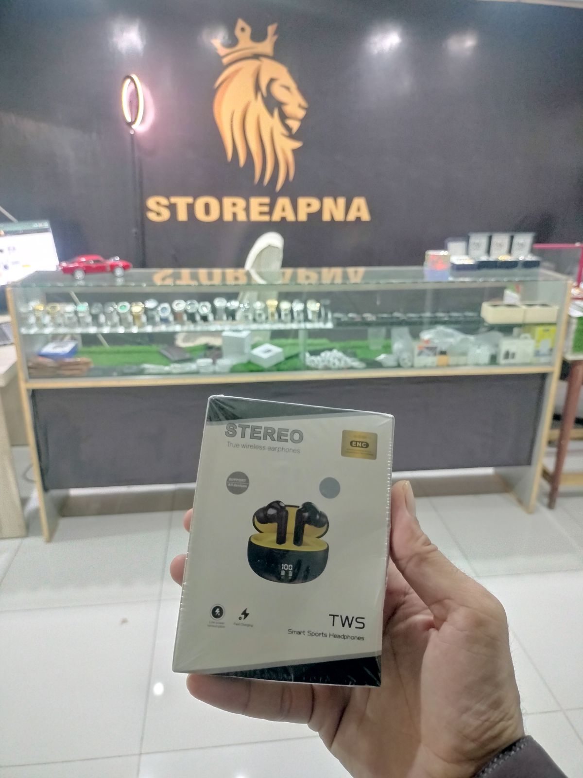 Stereo TWS ENC Earbuds – Wireless Noise Reduction Sound