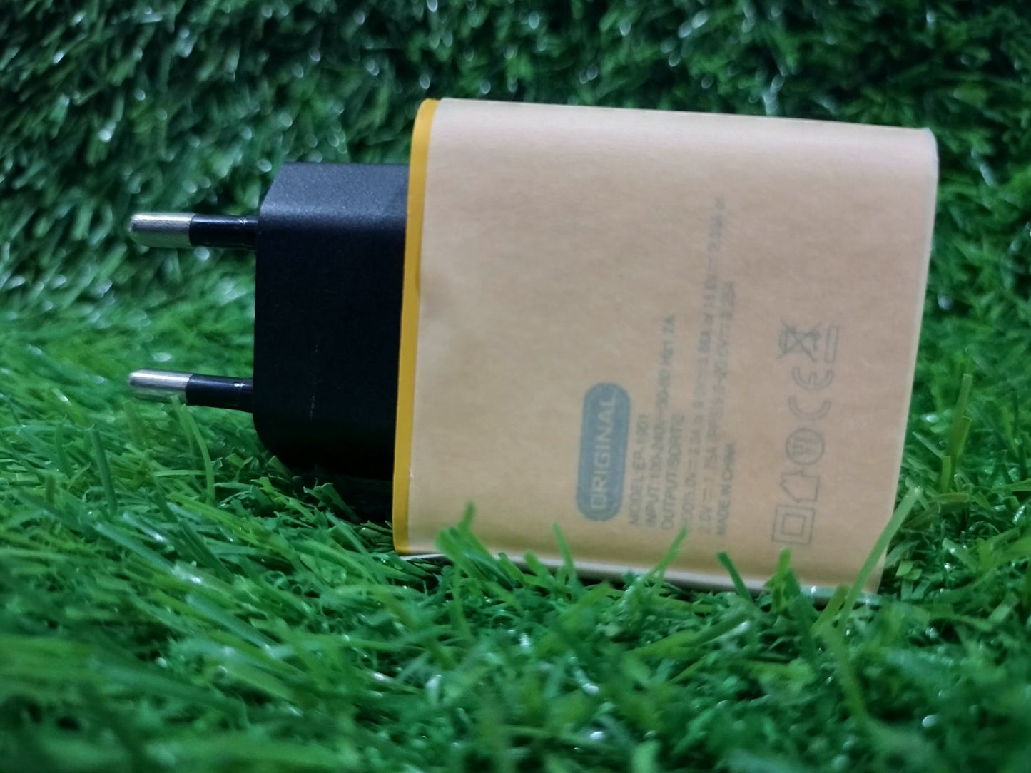 45W Dual-Port Charger – Type-C + USB Fast Charging Adapter