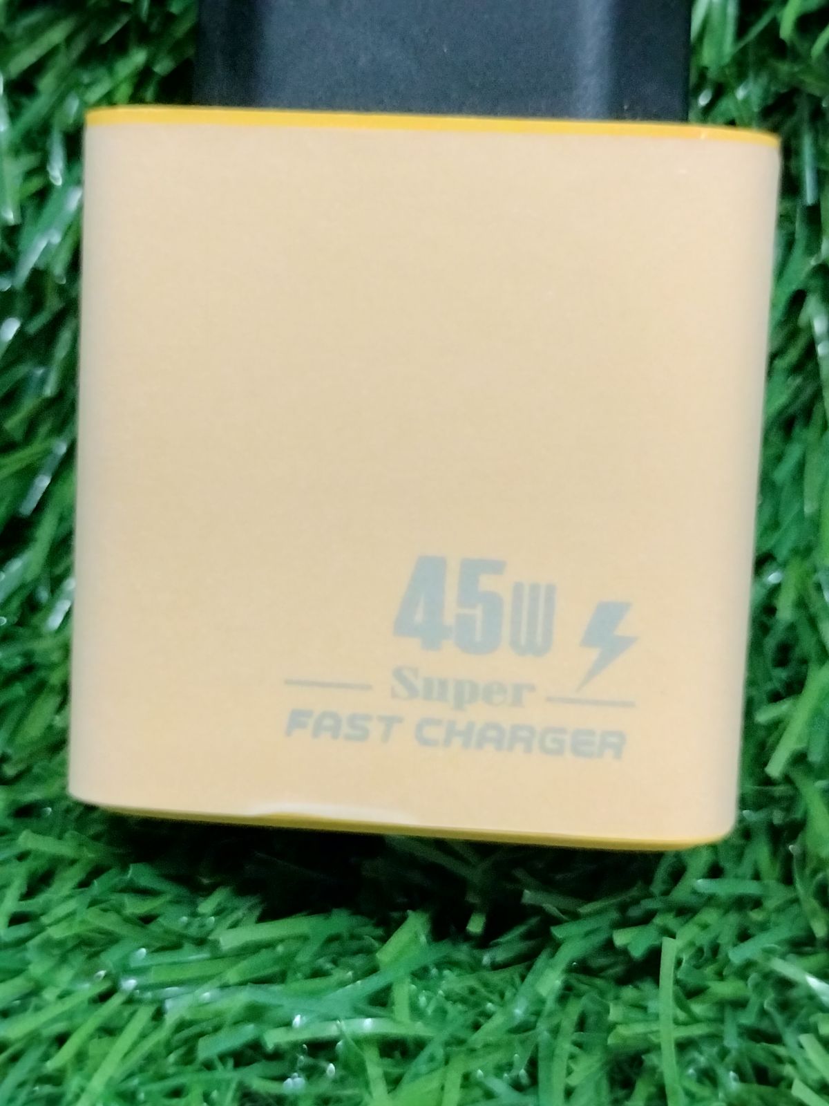 45W Dual-Port Charger – Type-C + USB Fast Charging Adapter