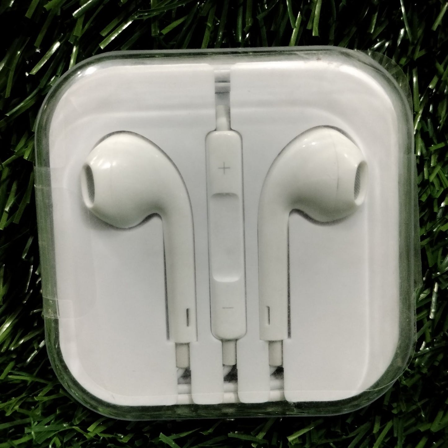 Classic Wired Earphones – Mic + Volume Control + Case