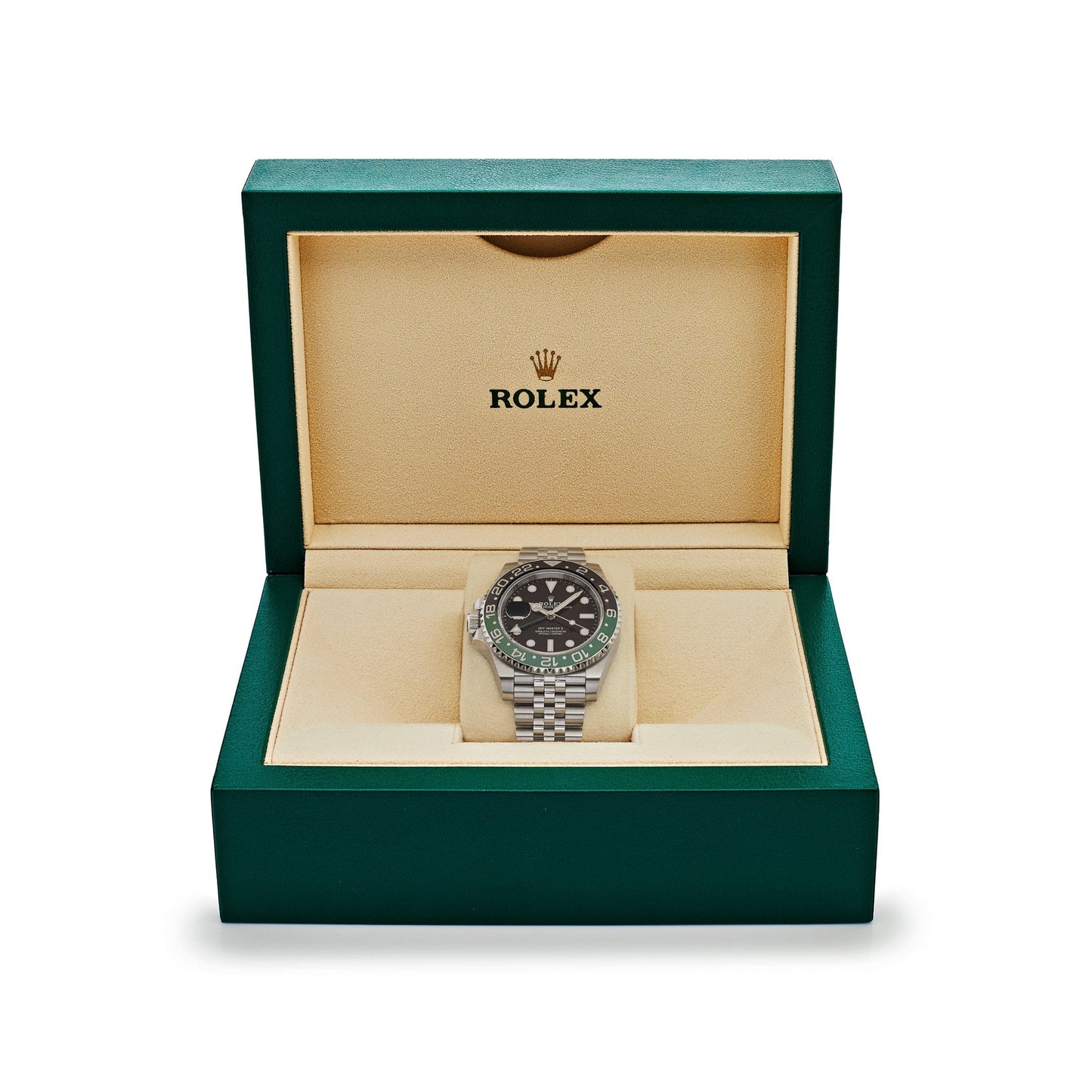 Rolex GMT-Master II “Sprite” Steel Jubilee Black Dial 40mm – Green & Black Bezel | storeapna