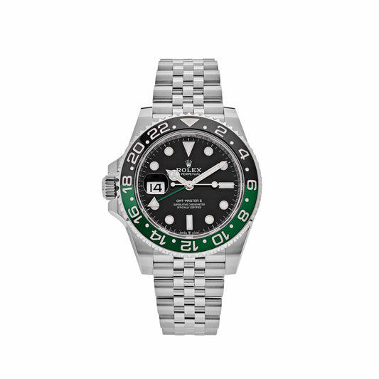 Rolex GMT-Master II “Sprite” Steel Jubilee Black Dial 40mm – Green & Black Bezel | storeapna