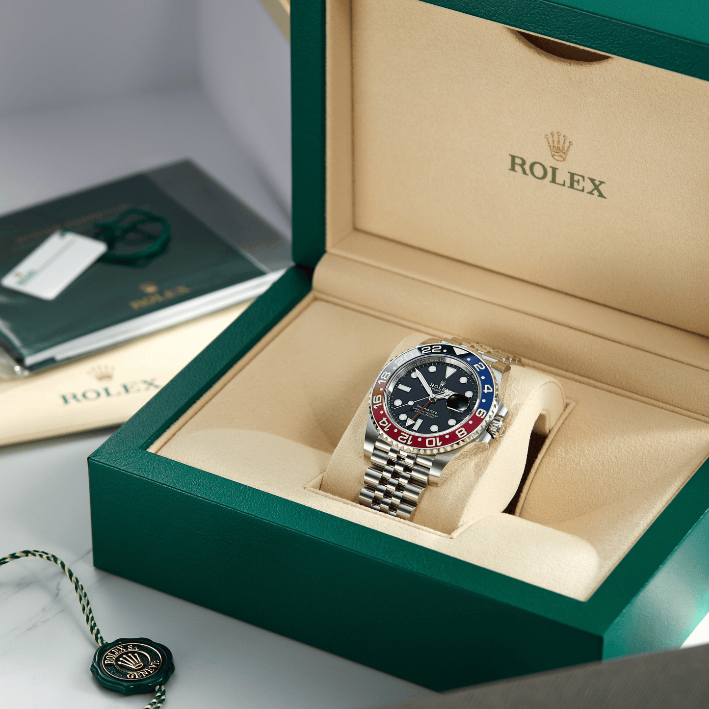 GMT-Master II Steel Jubilee Black Dial “Pepsi” 40mm – Replica Luxury Watch | storeapna