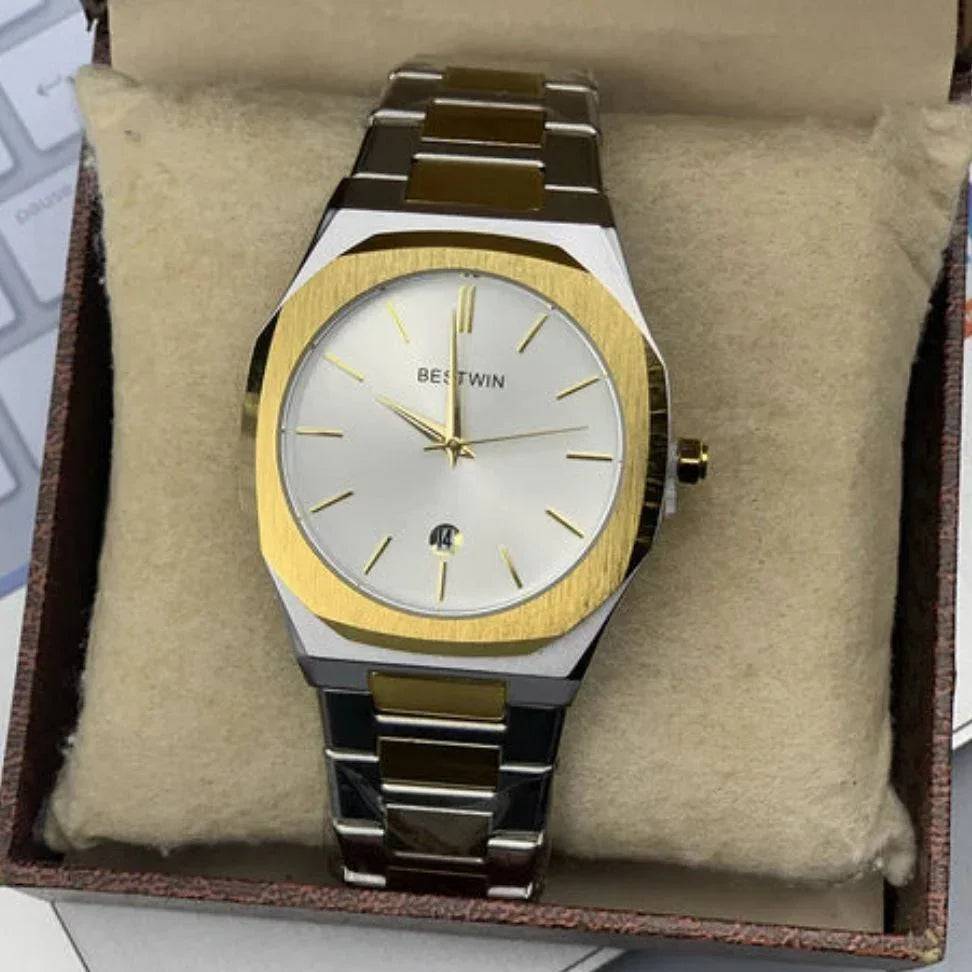 Bestwin – Golden & Silver Stainless Steel - StoreApna