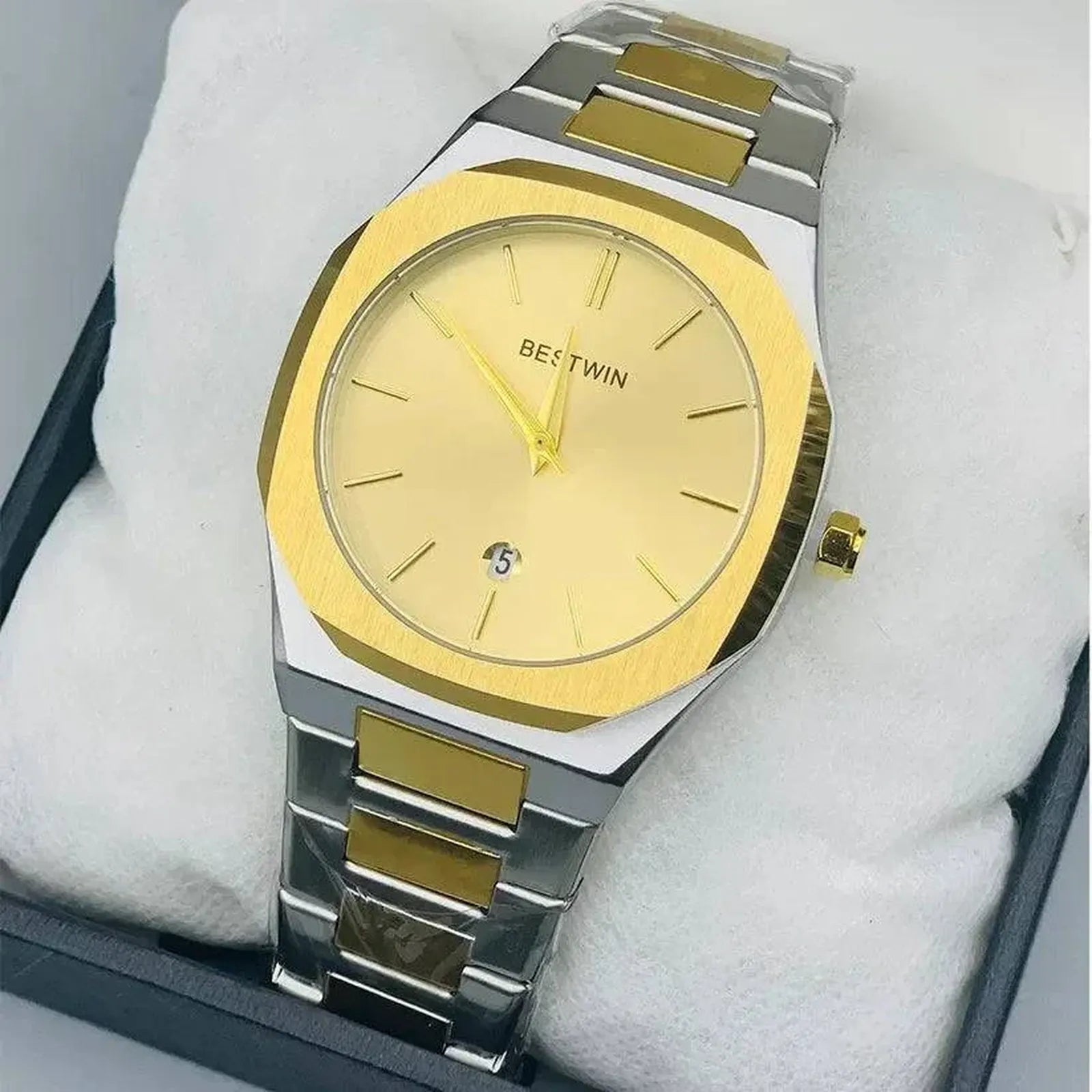 Bestwin – Golden & Silver Stainless Steel - StoreApna