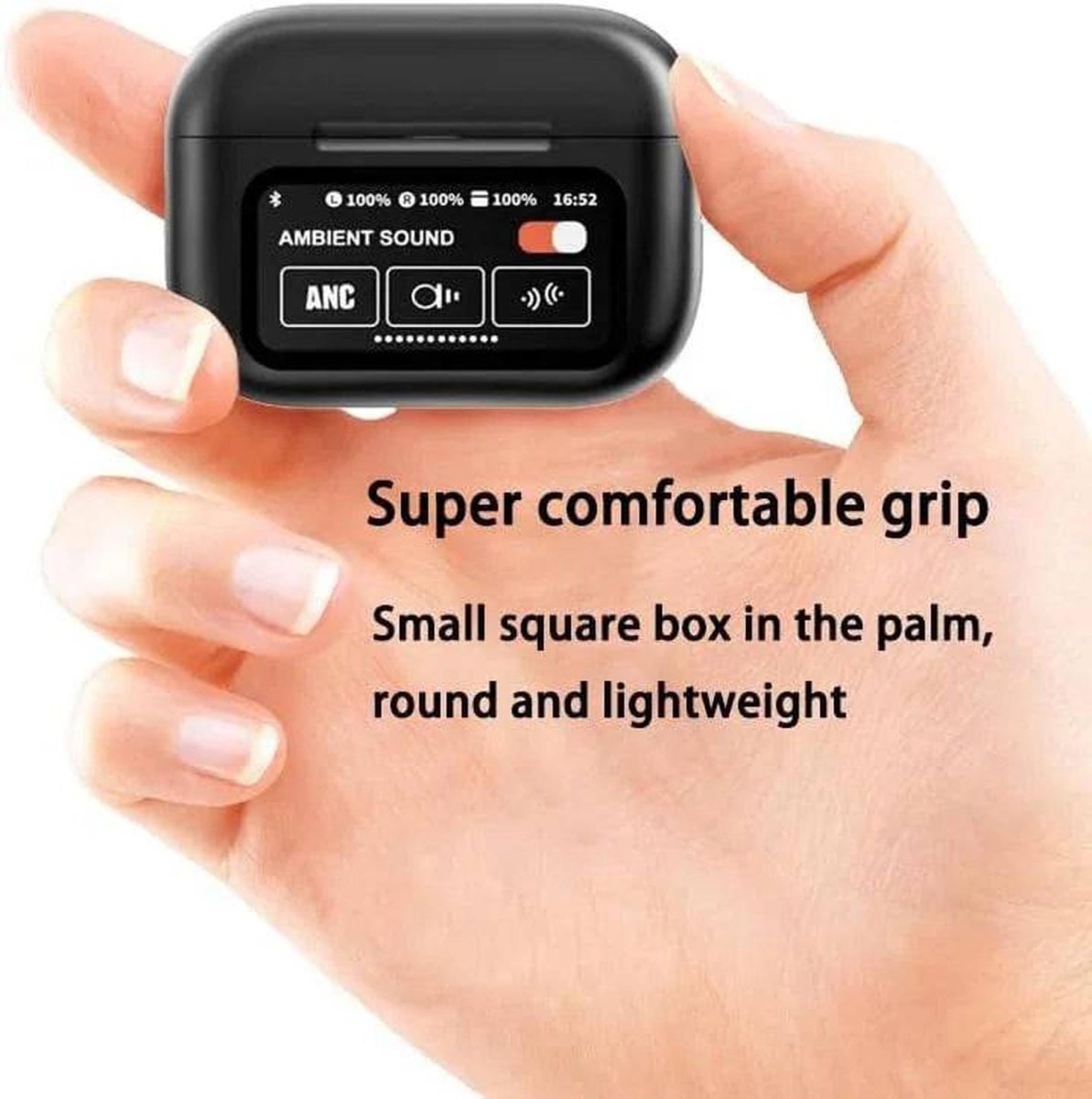 AirBuds A9 Pro Black – Wireless Earbuds with Noise Cancellation - StoreApna