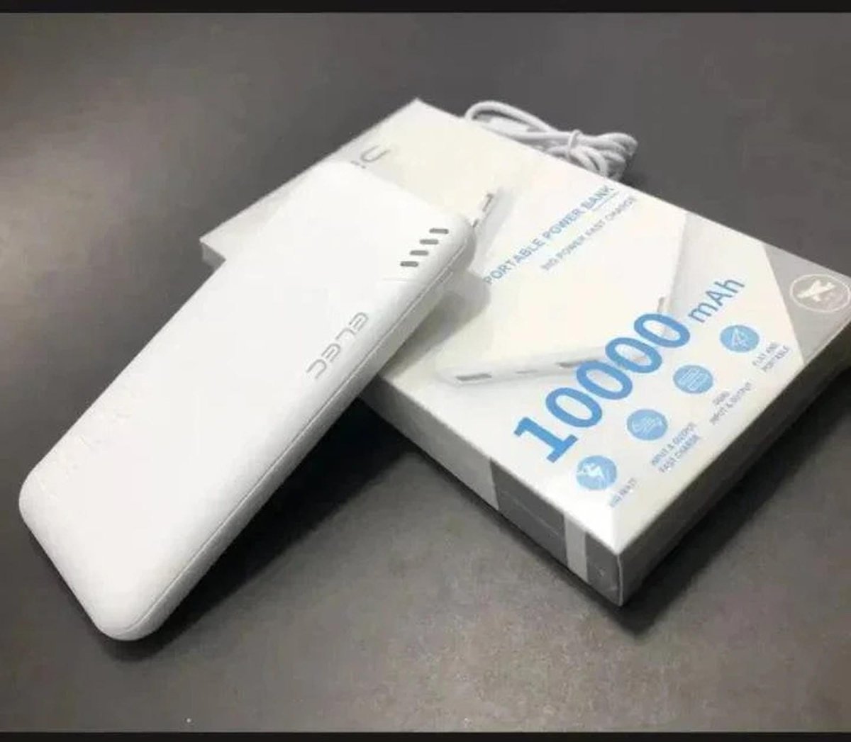 ELEC 10000mAh Fast Power Bank – Dual USB Charging - StoreApna