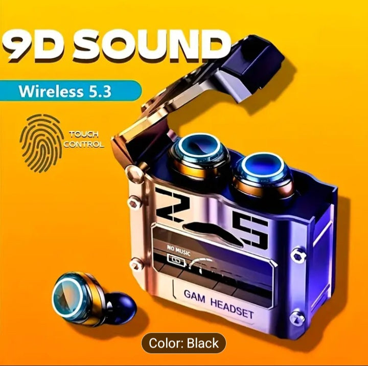 M25 Gaming Earbuds – Wireless Low Latency with LED Display