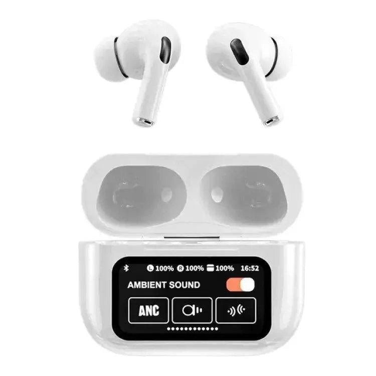 AirBuds A9 Pro White – Noise Canceling Wireless Earbuds - StoreApna