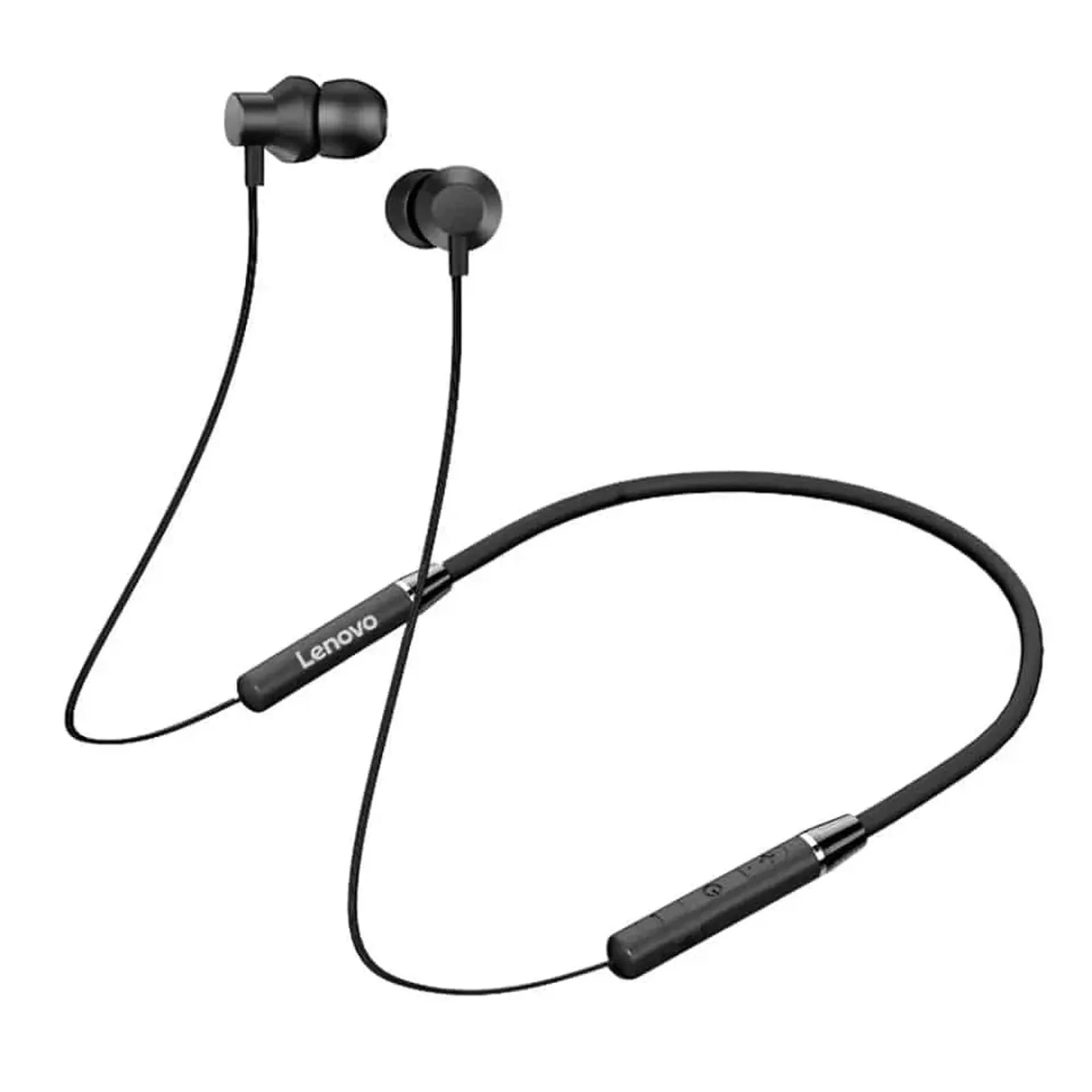 Lenovo HE05 Neckband – Bluetooth 5.0, HD Sound & Noise Reduction - StoreApna