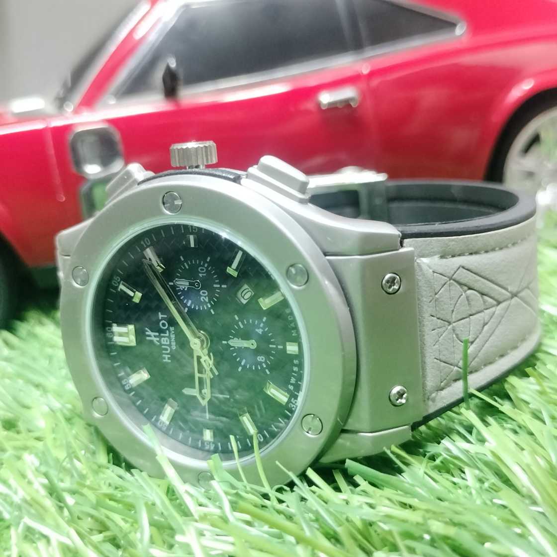 Hublot Classic Fusion Chronograph – Premium Stainless Steel Men’s Watch | Black Rubber Strap