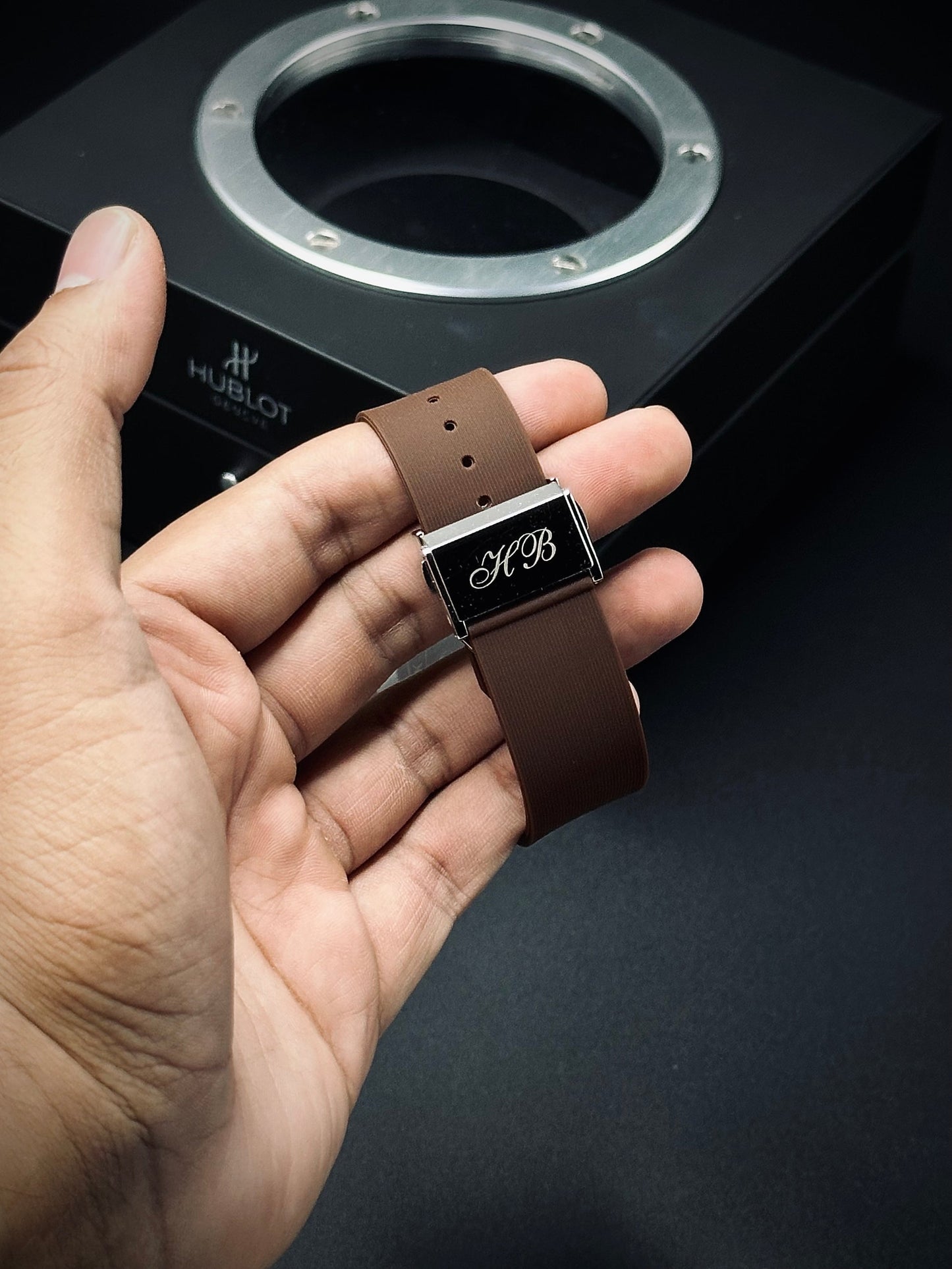 Hublot Classic Fusion Chronograph – Premium Stainless Steel Men’s Watch | Black Rubber Strap