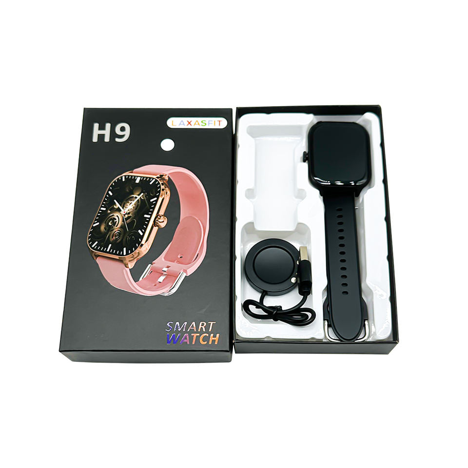 H9 Smartwatch – 2.01'' Display, Bluetooth Calling + Fitness Tracker