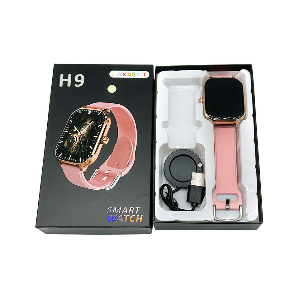 H9 Smartwatch – 2.01'' Display, Bluetooth Calling + Fitness Tracker