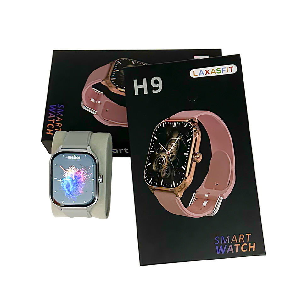 H9 Smartwatch – 2.01'' Display, Bluetooth Calling + Fitness Tracker