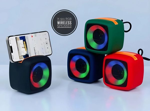 X-911 Designer Bluetooth Speaker – Stylish & Powerful Sound