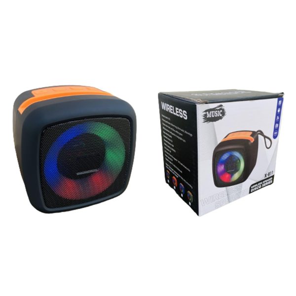 X-911 Designer Bluetooth Speaker – Stylish & Powerful Sound