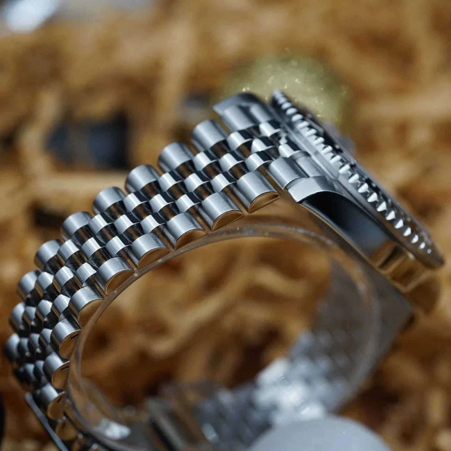 GMT - Master II Style Replica Watch – Grey & Black Bezel, Black Dial, Jubilee Bracelet 40mm | storeapna - StoreApna