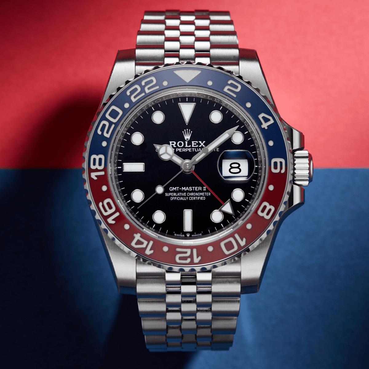GMT - Master II Steel Jubilee Black Dial “Pepsi” 40mm – Replica Luxury Watch | storeapna - StoreApna