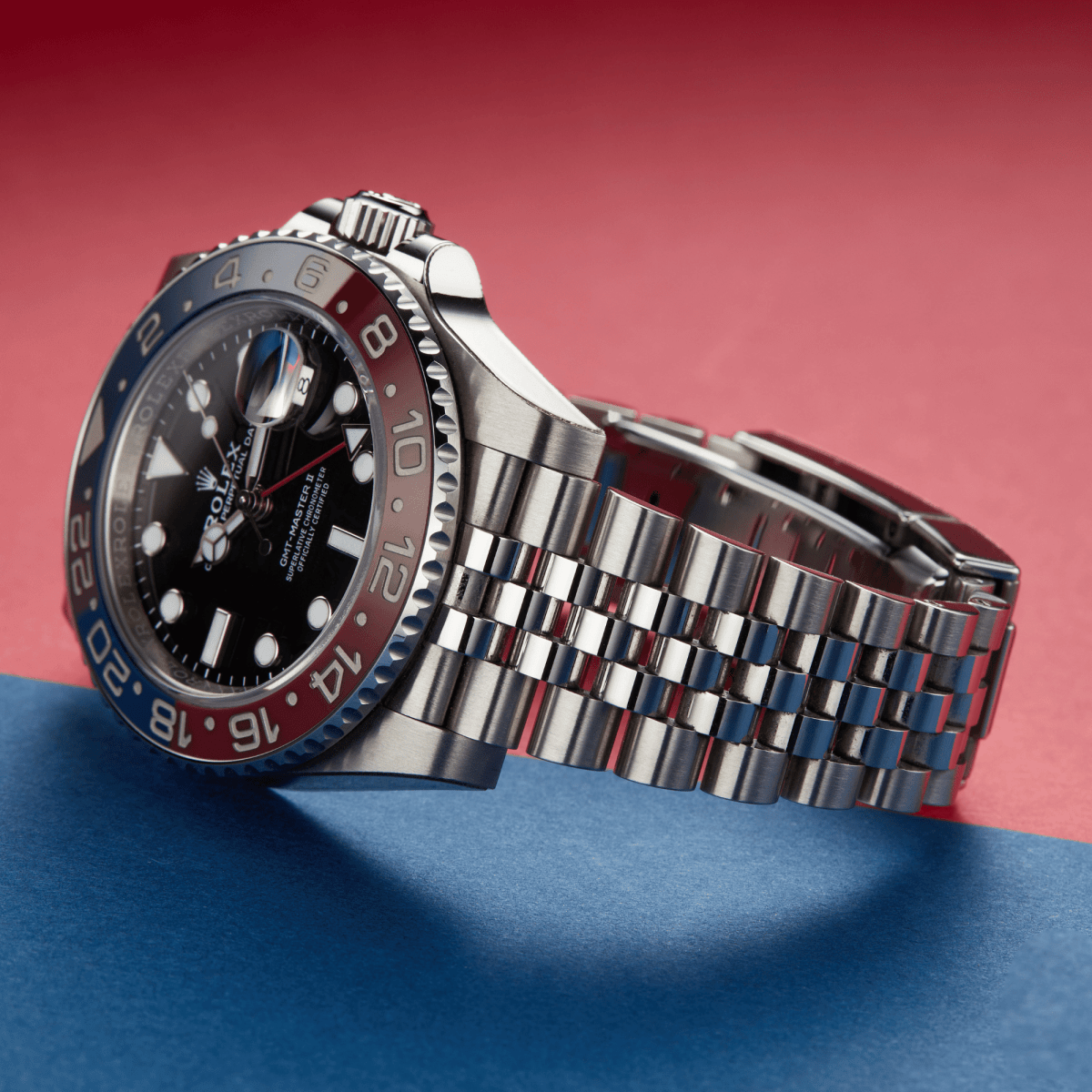 GMT - Master II Steel Jubilee Black Dial “Pepsi” 40mm – Replica Luxury Watch | storeapna - StoreApna