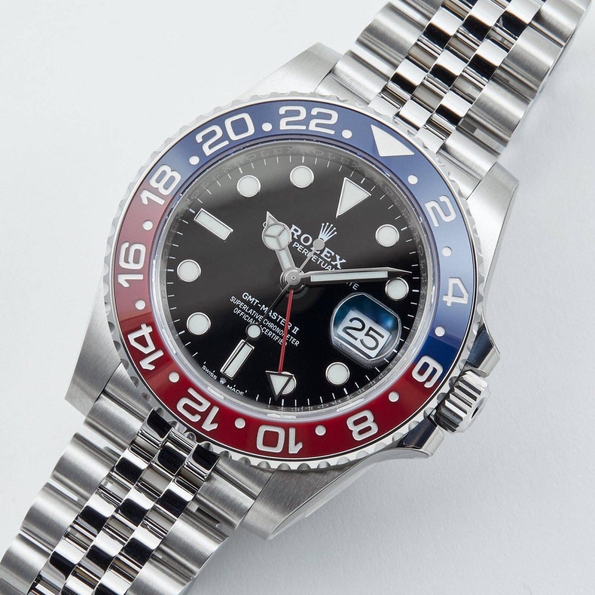 GMT - Master II Steel Jubilee Black Dial “Pepsi” 40mm – Replica Luxury Watch | storeapna - StoreApna