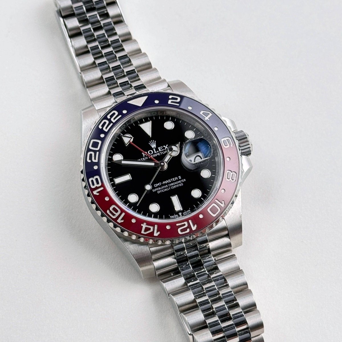 GMT - Master II Steel Jubilee Black Dial “Pepsi” 40mm – Replica Luxury Watch | storeapna - StoreApna