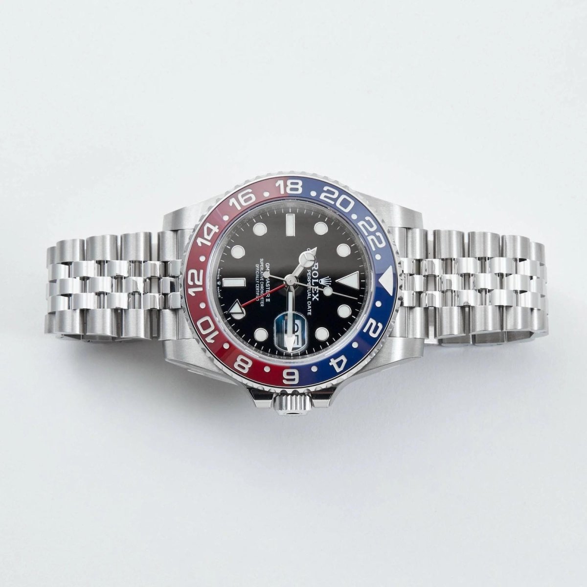 GMT - Master II Steel Jubilee Black Dial “Pepsi” 40mm – Replica Luxury Watch | storeapna - StoreApna