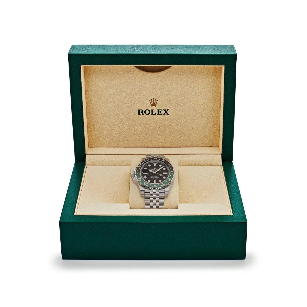 Rolex GMT - Master II “Sprite” Steel Jubilee Black Dial 40mm – Green & Black Bezel | storeapna - StoreApna