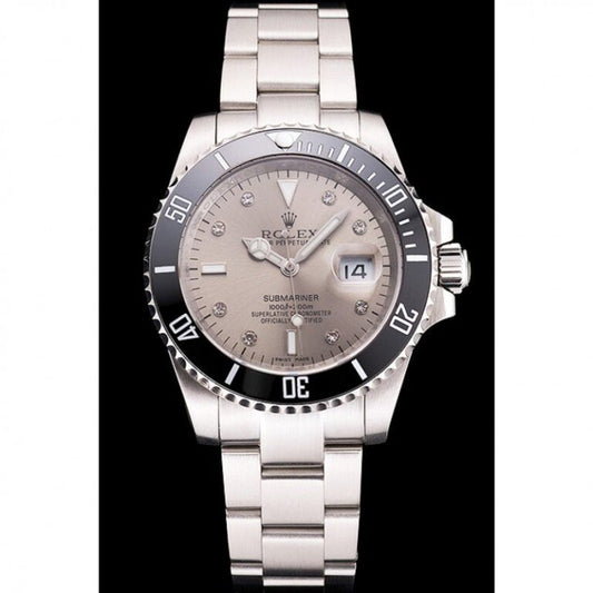 Submariner Style Replica Watch – Silver Dial, Black Ceramic Bezel, Men’s Luxury Watch | storeapna