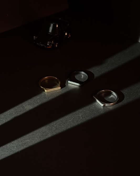 Minimal Bar Ring (Gold / Silver / Black)