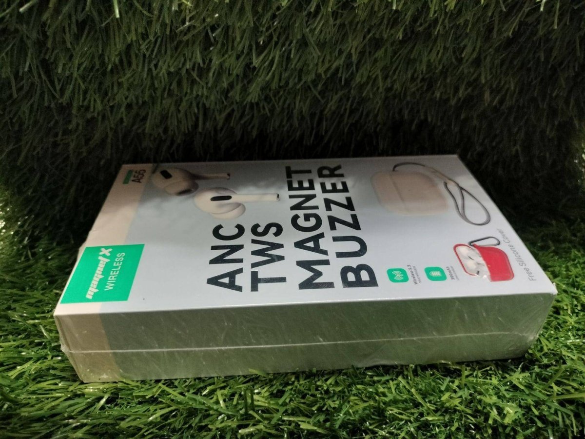 A56 Magnet Buzzer – ANC Wireless Earbuds + Free Silicone Case - StoreApna
