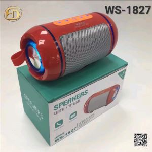 WSTER WS1827 Wireless Speaker – Bass Boost + FM Radio